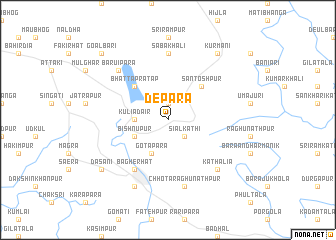 map of Depāra