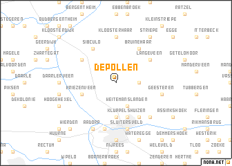 map of De Pollen