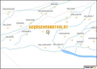 map of De Qāsem Robāţ Kalay