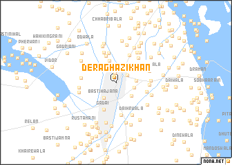map of Dera Ghāzi Khān