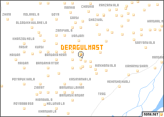 map of Dera Gulmast