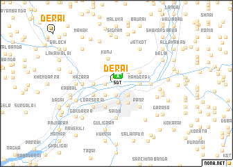 map of Derai