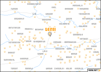 map of Derai