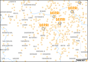 map of Derai