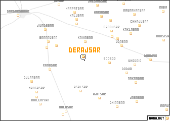 map of Derājsar