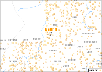 map of Deran