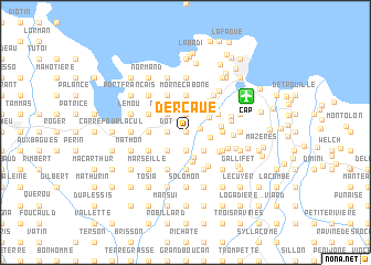 map of Dercaue