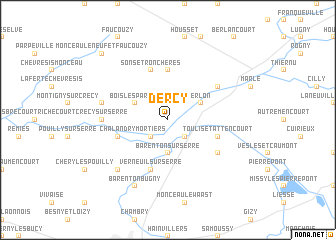 map of Dercy