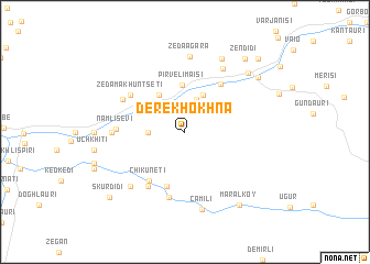 map of Derekhokhna