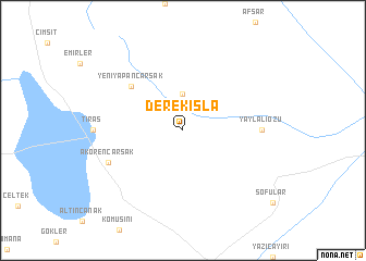 map of Derekışla