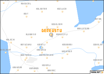 map of Dereüstü