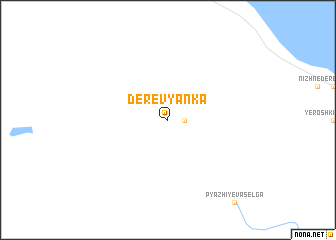 map of Derevyanka