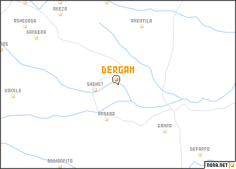 map of Dergam