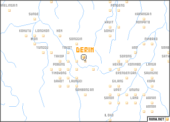 map of Derim