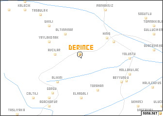 map of Derince