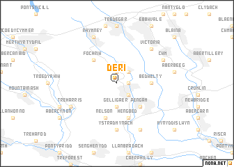map of Deri