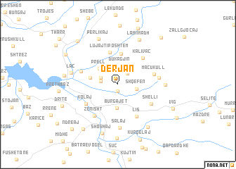 map of Derjan