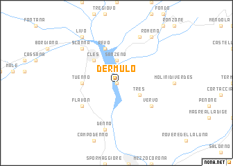 map of Dermulo