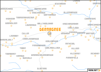 map of Dernagree