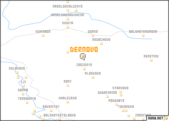 map of Dernovo