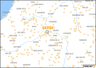 map of Derok