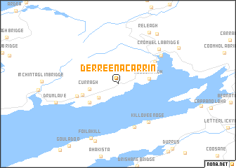 map of Derreenacarrin