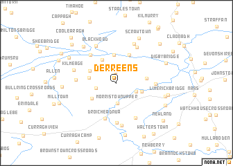 map of Derreens