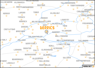 map of Derrics