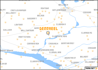 map of Derrmeel