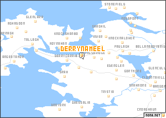 map of Derrynameel