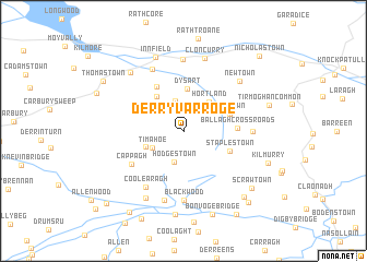 map of Derryvarroge