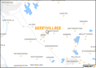 map of Derry Village