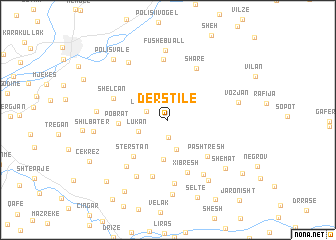 map of Dërstilë