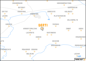 map of Derti