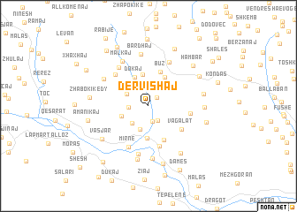 map of Dervishaj
