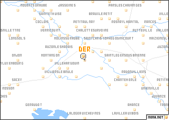 map of Der