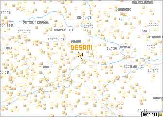 map of Desani