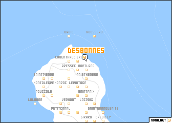 map of Desbonnes