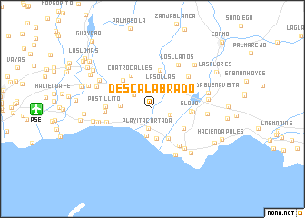 map of Descalabrado