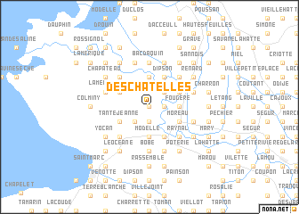 map of Deschatelles