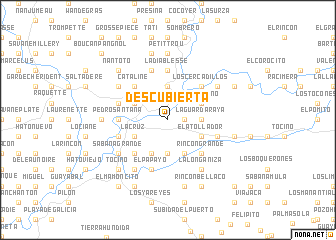 map of Descubierta
