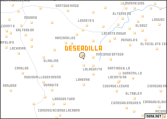 map of Deseadilla