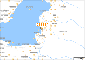 map of Deseen