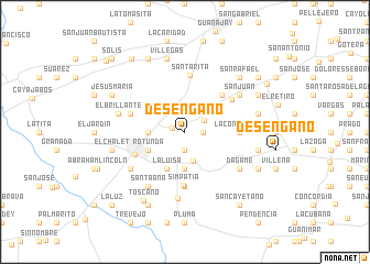 map of Desengaño