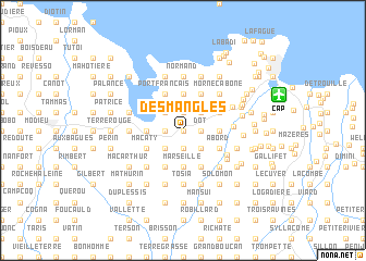 map of Desmangles