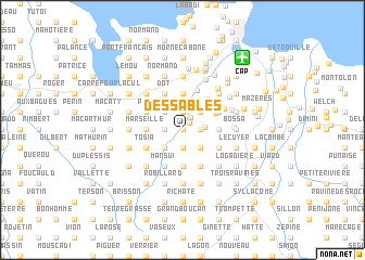 map of Dessables