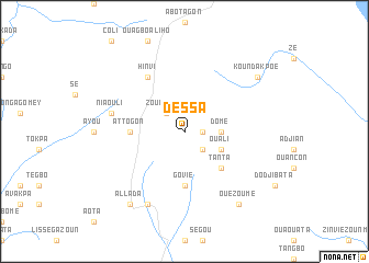 map of Dessa