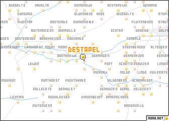 map of De Stapel