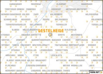 map of Destelheide