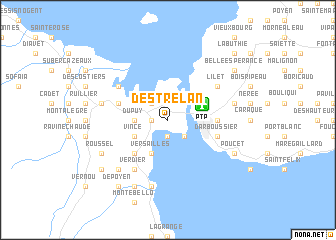 map of Destrelan